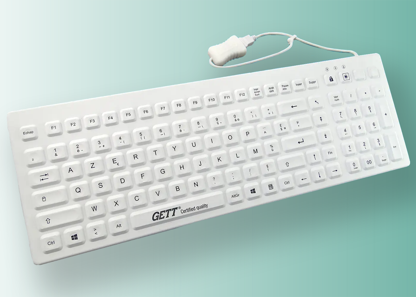 Clavier silicone série Cleantype® Prime Pro+