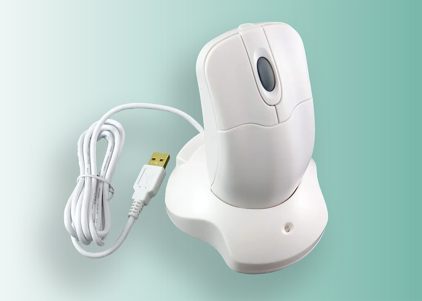 Souris lavable médicale sans fil blanche antibactérienne KH21201