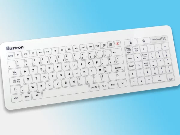 CLEANEE: CLAVIER USB FILAIRE 104 TOUCHES ETANCHE