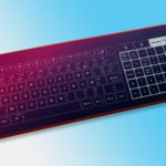 Clavier Bastron B10 filaire rouge - Esthétique soignée