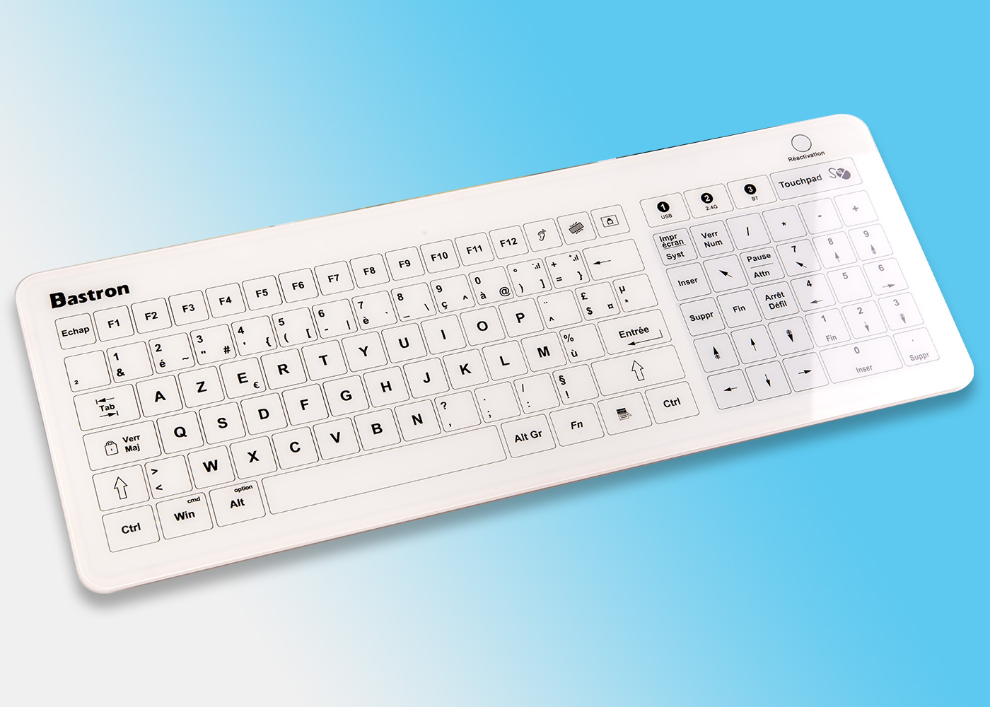 Clavier Bastron B45 sans fil – La référence