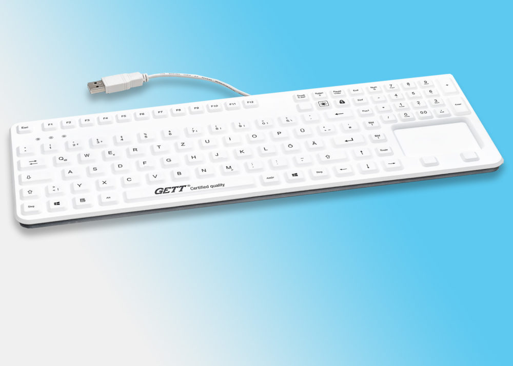 Clavier Cleantype® Prime Panel+ - Intégrable en panneau