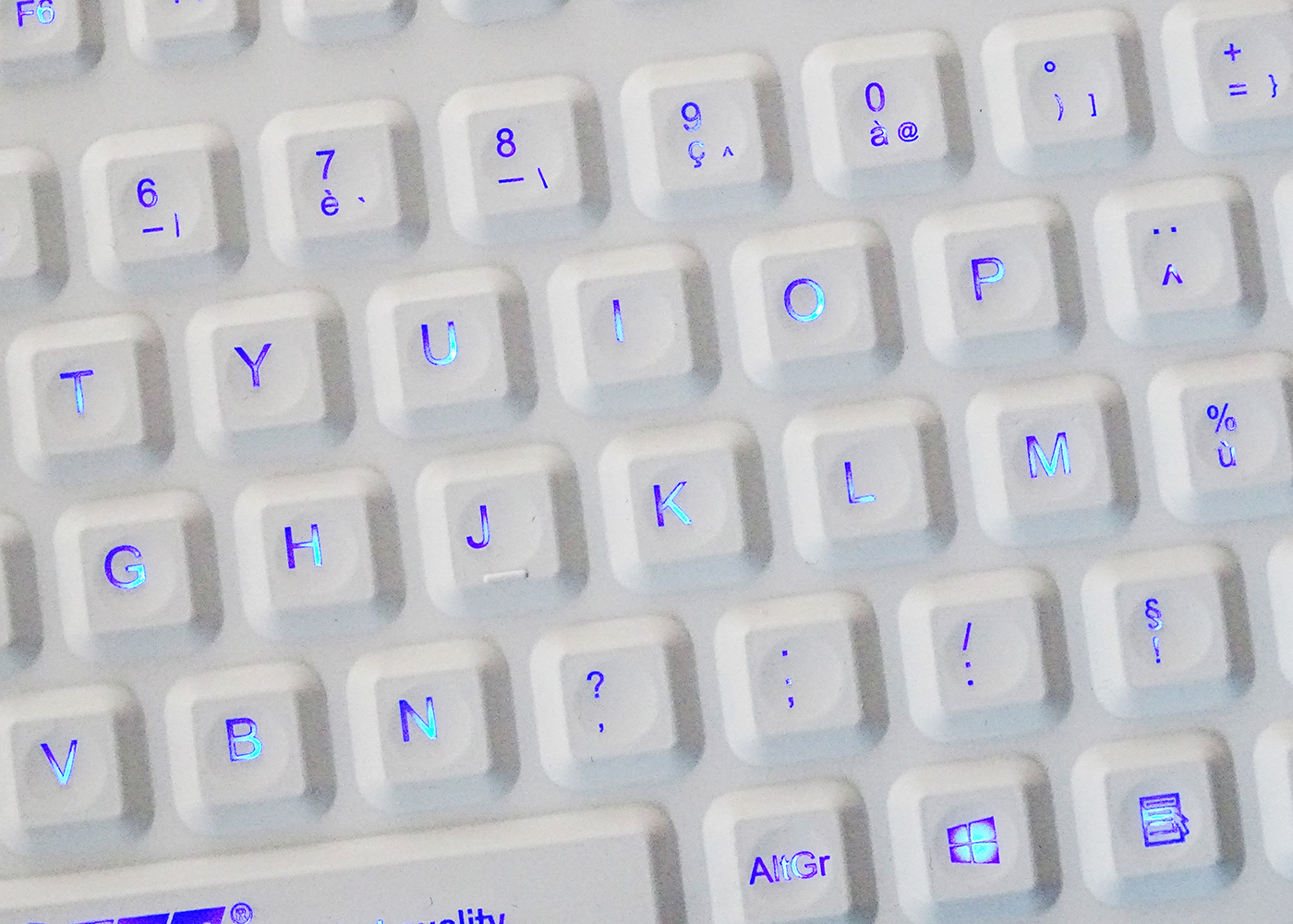 Clavier silicone série Cleantype® Prime Pro+ - Nicomed
