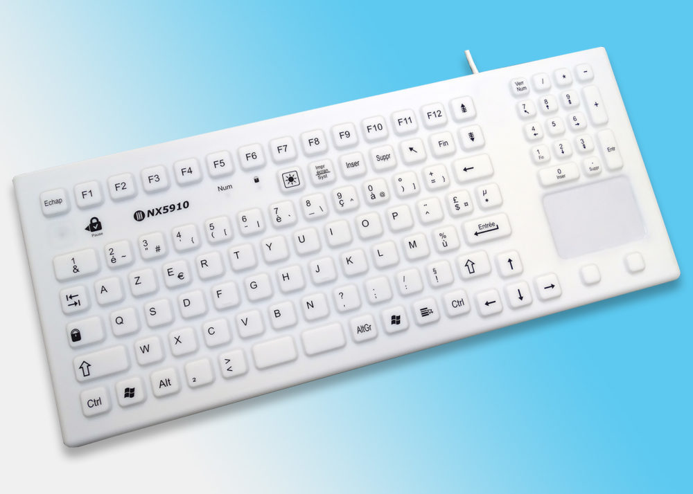 Clavier InduProof® Smart Pro - Touchpad intégré