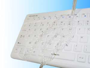 Clavier NICONIX/ NICOMED en silicone étanche et lavable, sans fil