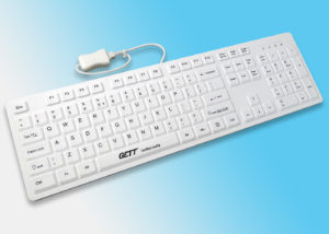 Clavier antimicrobien en silicone